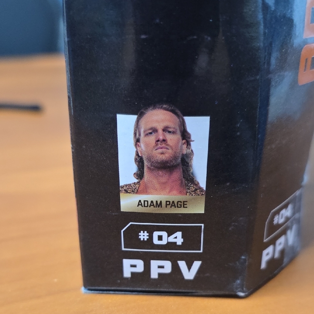 AEW Adam Page Action Figure with Championship Belt - Picture 8 of 8